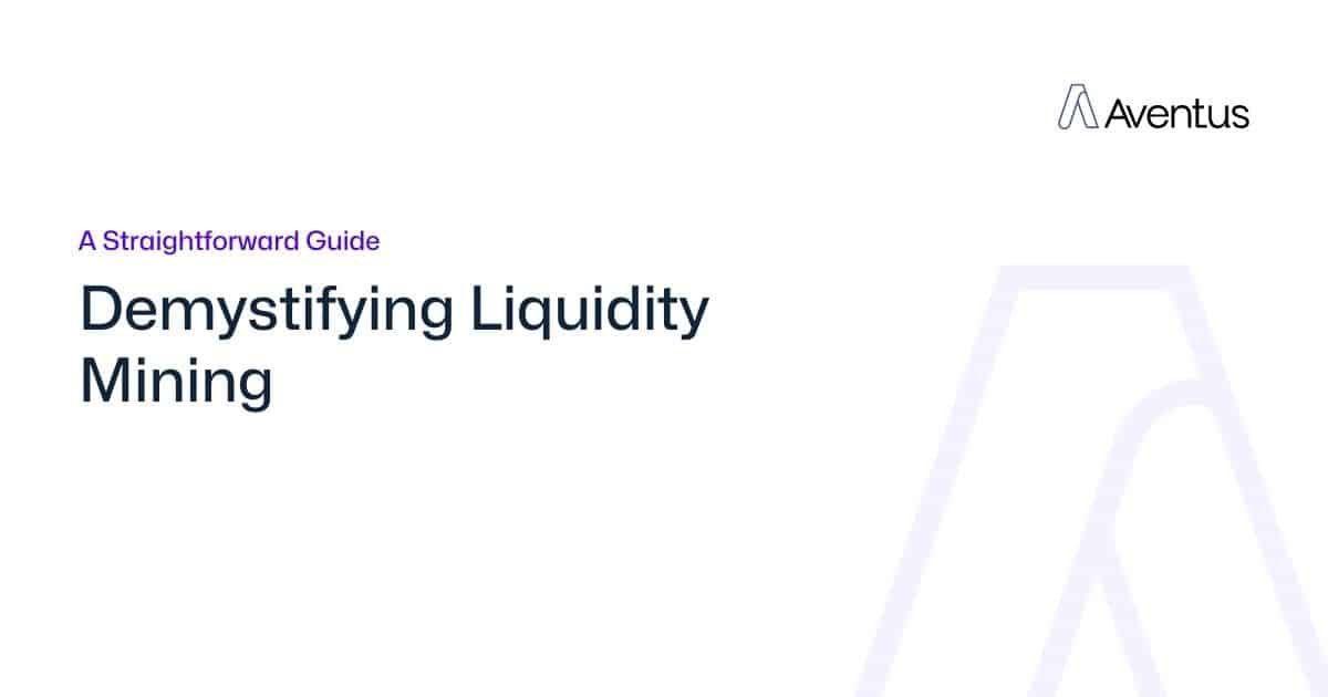 Text about demystifying liquidity mining