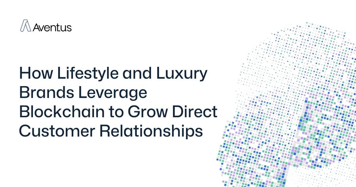 text about how lifestyle and luxury brands leverage blockchain